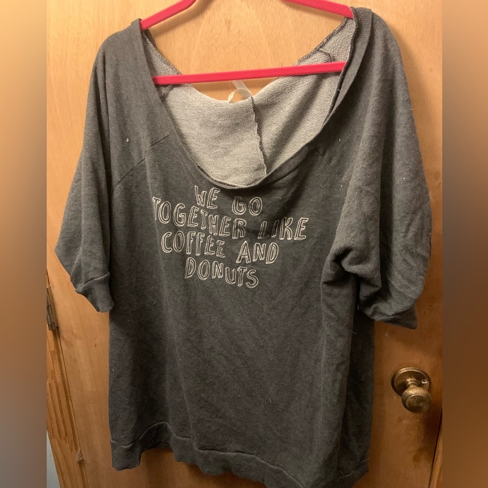 Torrid off shoulder half sleeve sweater size 3
